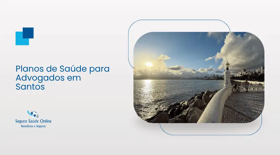 Advogados consultando opções de planos de saúde em Santos
